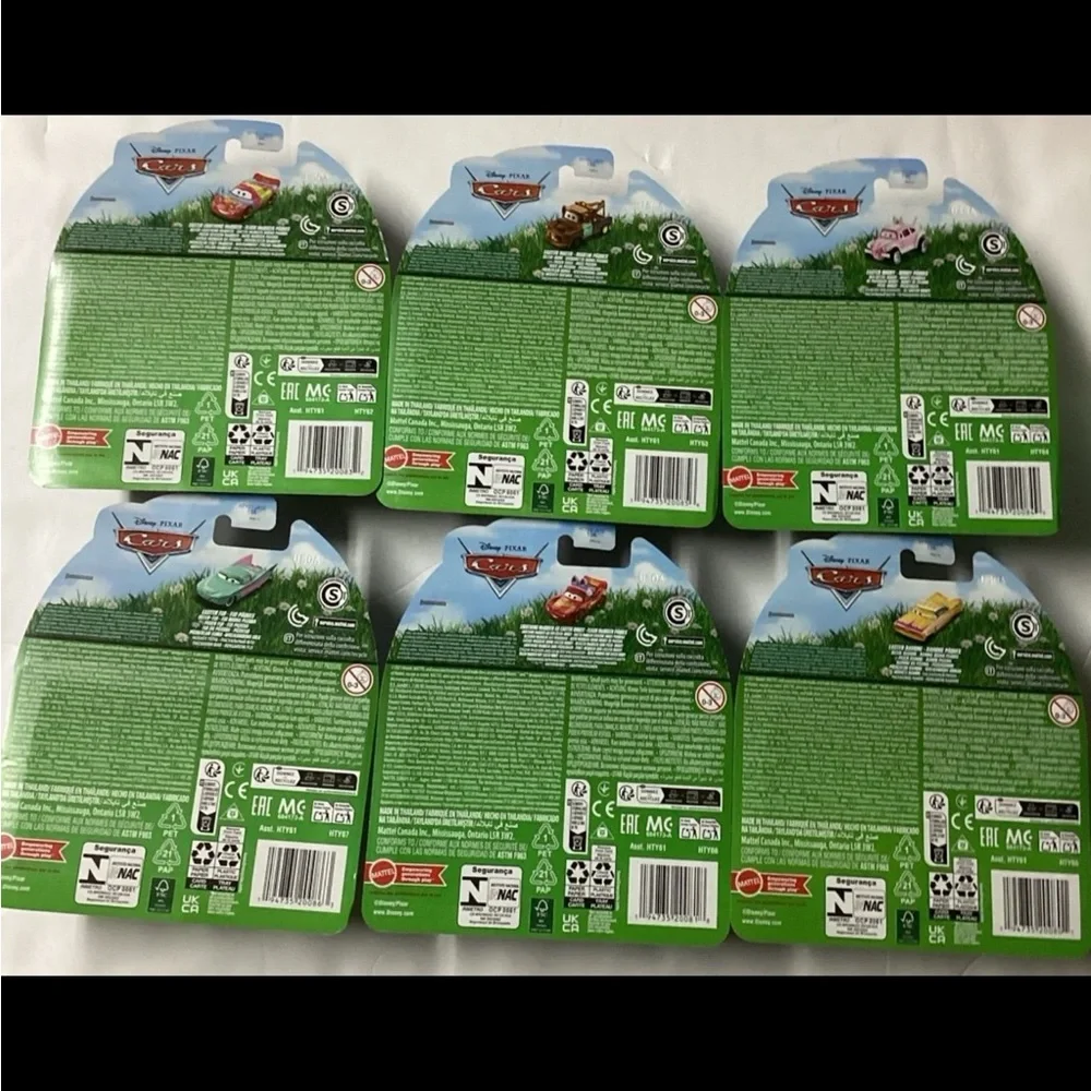 SIX Disney Pixar Cars EASTER BUNDLE